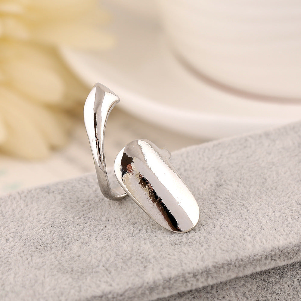Wholesale Alloy Extension Nail Ring